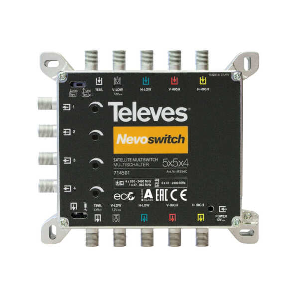 TELEVES Nevoswitch 5x5x4 CASCADE