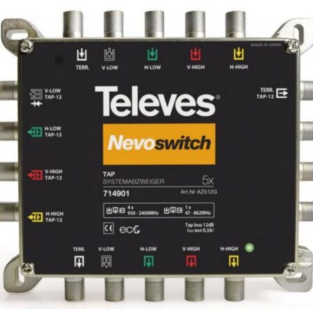 TELEVES Nevoswitch 12dB Tap