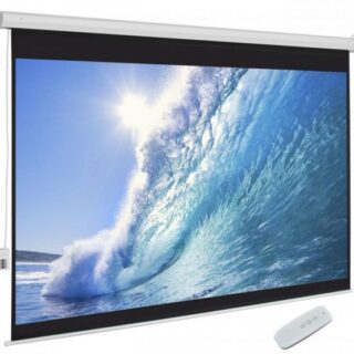 Generic 240cm by 240cm Electric Projector Screen With RF Remote Control - Kenya
