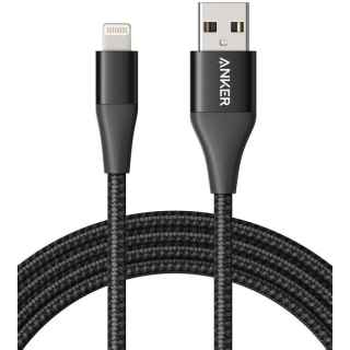 Anker Powerline+ II USB-A with Lightning Connector- 3ft cable - Kenya