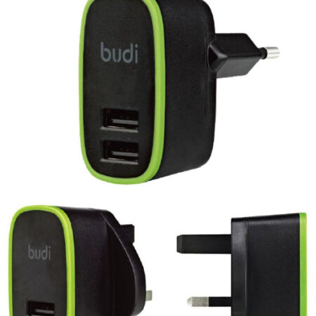 Budi AC056UNCB / AC056ENCB 12W(5V2.4A) Global Travel Charger - Kenya