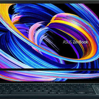ASUS Zenbook Pro Duo 15 OLED UX582LR-H2017T Laptop (90NB0VR1-M003Z0) - Intel Core i9, 12th Gen (12900H) 1TB SSD, 6GB RAM, 15.6" Inch HD Display, Windows 11 Home, 1-Year Warranty - Kenya
