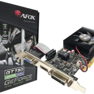 Afox Nvidia Geforce GT730 4GB DDR3 Graphics Card- (PCI-E 2.0, DDR3, VGA/DVI/HDMI) Graphic Cards - AF730-4096D3L7-V8 - Kenya
