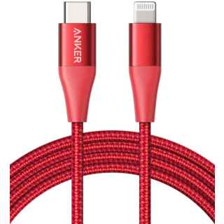 Anker PowerLine+ II USB-C Cable with Lightning Connector 3ft (A8652H41) - Kenya