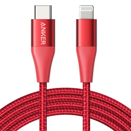 Anker PowerLine+ II USB-C Cable with Lightning Connector 3ft (A8652H41) - Kenya