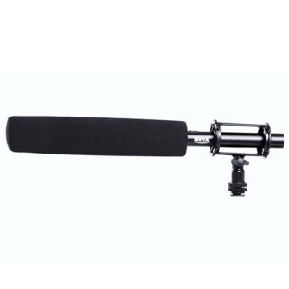BOYA BY-PVM1000L Professional Condenser Microphone 3-Pin XLR Super-Cardioid Directional Mic with Shock Mount Wind Muff for Camcorder Video DSLR Smartphone Interviews Micro Film Creation Live Video - Kenya