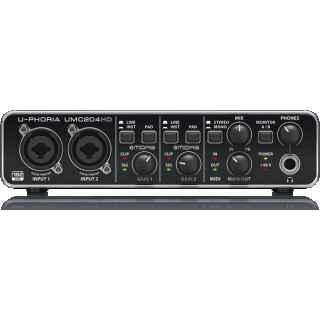 Behringer U-PHORIA UMC204HD audio interface Recorder - 2 inputs ,4 outputs, USB - Kenya