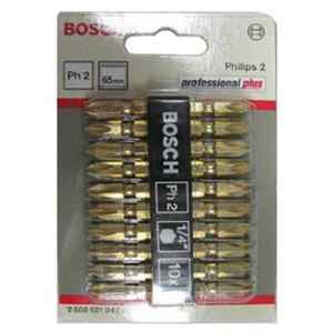 Bosch PH2/PH2 Double Ended Screw Driver Bit Set 65mm (10pc) - Kenya