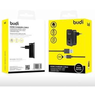 Budi Mobile Phone Charger - 2 Ports , LED Indicator - Kenya