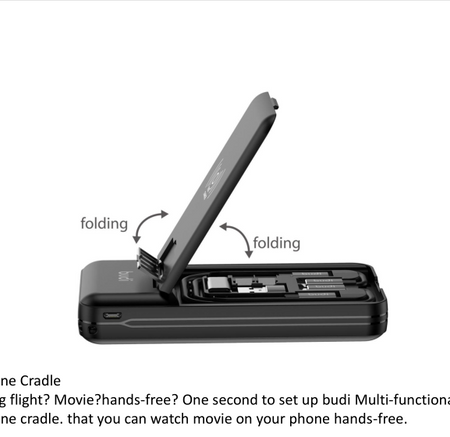 Budi Multi-functional Power Box - 20000mAh Capacity , Wireless Charging - Kenya