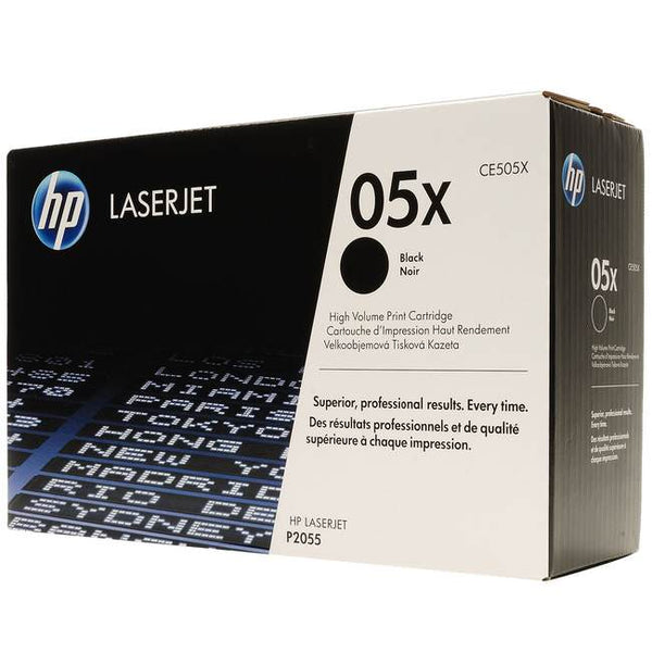 HP 05X High Yield Black Original LaserJet Toner Cartridge (CE505X) - Kenya
