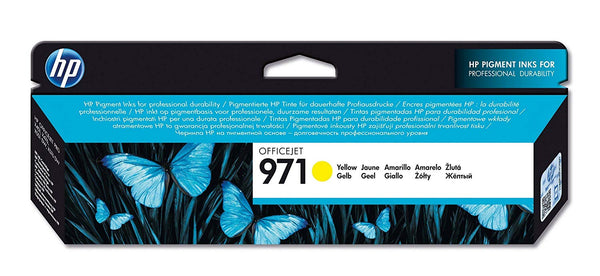 HP 971 Yellow (CN624A) Original Ink Cartridge - Kenya