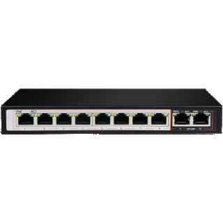 D-link DES-F1010P-E 250M 10-Port 1000Mbps Switch - with 8 PoE Ports and 2 Uplink Ports - Kenya