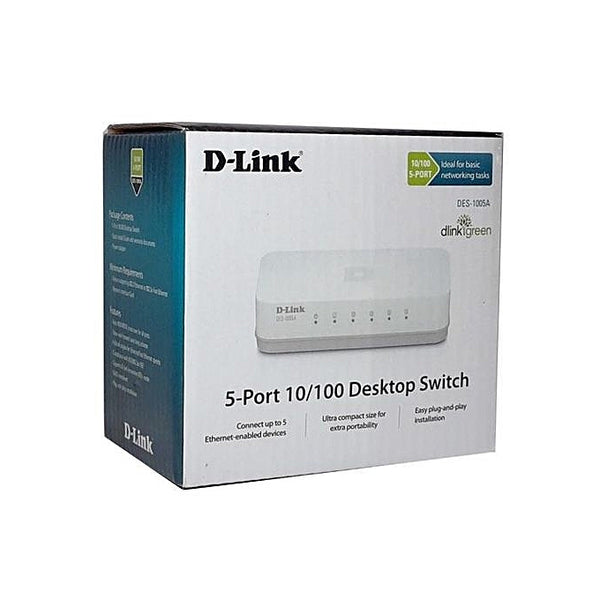 D-Link DES-1005A 5-Port 10/100 Switch - Kenya