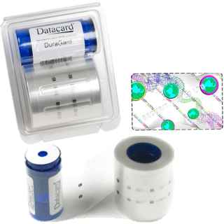 Entrust Datacard 508808-001 DuraGard OptiSelect Hologram Laminate ribbon For SD 460 - 0.6 mil, "Secure Globe" Full Card - 350 imprints - Kenya