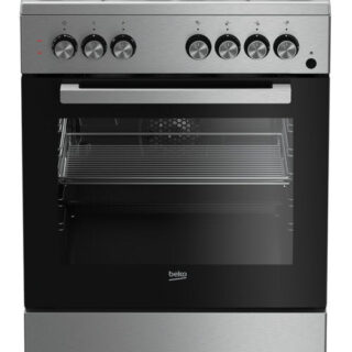 Beko FSET63110DX 3 in 1 Freestanding 60*60 Fan-assisted Dual-Fuel Conventional Gas Cooker - Kenya