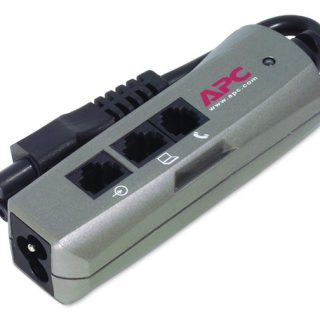 APC Notebook Surge Protector for AC, phone and network lines, 3 pin connection, 100-240V, EMEA - Kenya