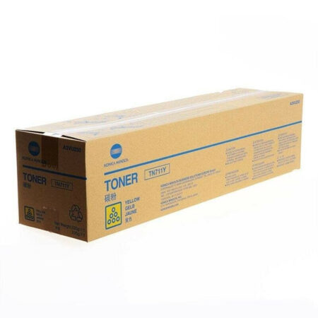 Genuine Konica Minolta TN711Y Yellow Toner Cartridge (A3VU250) - Kenya