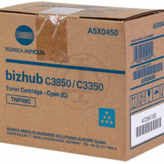 Genuine Konica Minolta TNP48C Cyan Toner Cartridge (A5X0450) - Kenya