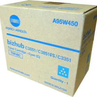 Genuine Konica Minolta TNP49C Cyan Toner Cartridge (A95W450) - Kenya