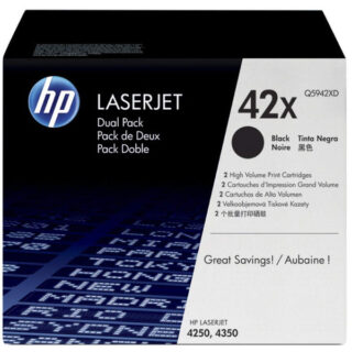 HP 42X High Yield Black Original LaserJet Toner Cartridge, Q5942X - Kenya