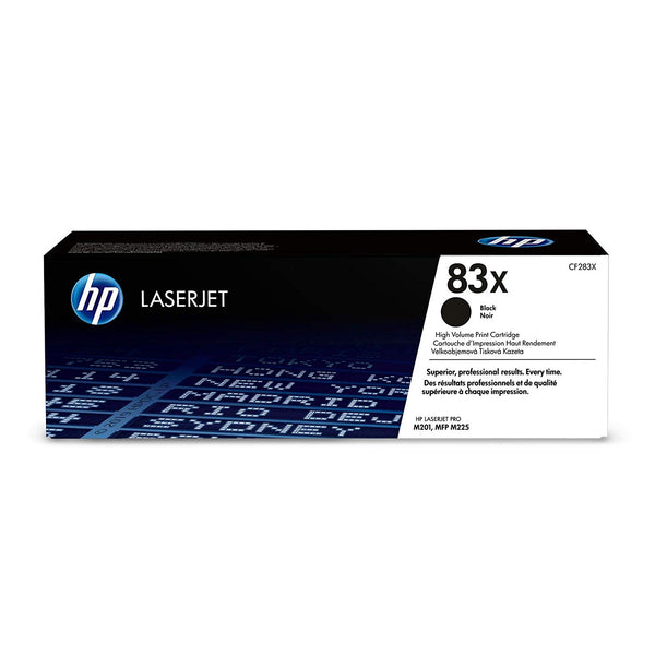 HP 83X High Yield Black Original LaserJet Toner Cartridge, CF283X. - Kenya