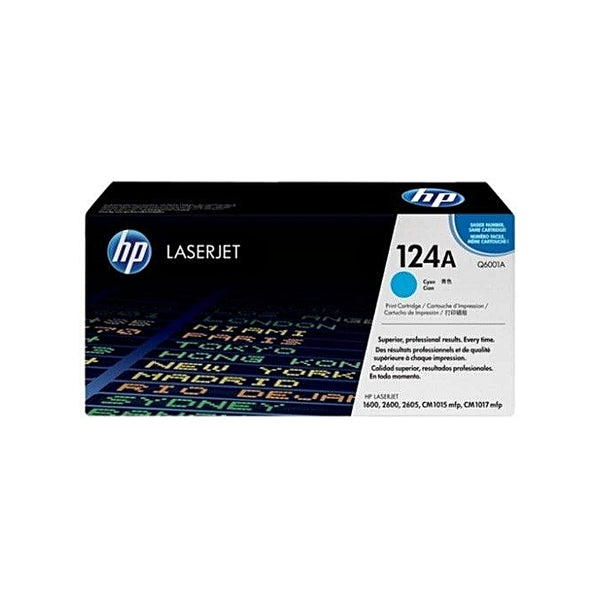HP 124A Q6001A LaserJet Toner Cartridge Cyan image | +254720548999