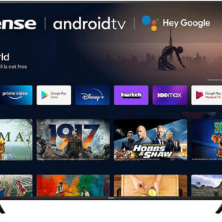 Hisense (75A6G) 75" Inch 4K UHD Smart TV With Alexa Compatibility, VIDAA OS, Bluetooth - Kenya