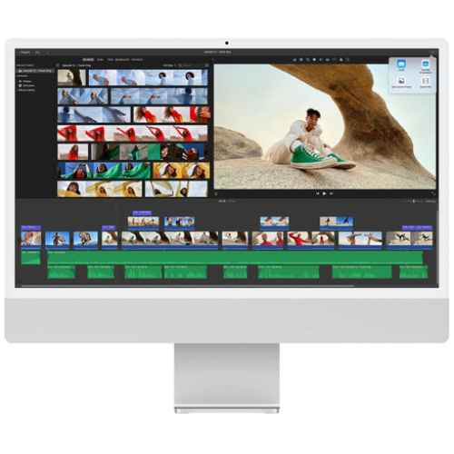 Apple iMac 24", M1, 8GB, 256GB SSD (MGTF3B/A) - SIlver - Kenya