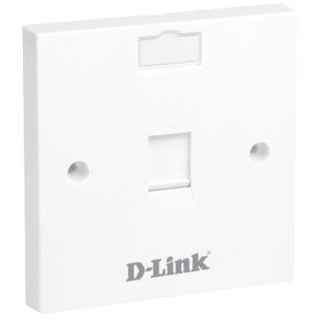 D-Link (NFP-0WHI11) Single Faceplate, Square, White - Kenya
