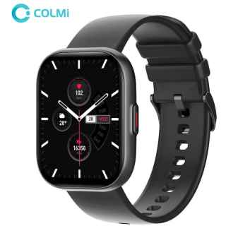 COLMI P68 2.04'' AMOLED Screen 100 Sports Modes 7 Day Battery Support Smartwatch - Kenya