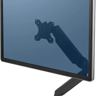 Fellowes Platinum Series Single Adjustable Monitor Arm - Black (8043301) - Kenya