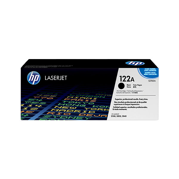 HP 122A Black Original LaserJet Toner Cartridge (Q3960A) - Kenya