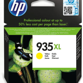 HP 935XL High Yield Yellow Original Ink Cartridge, C2P26AE - Kenya