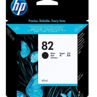 HP 82 69-ml Black DesignJet Ink Cartridge, CH565A - Kenya