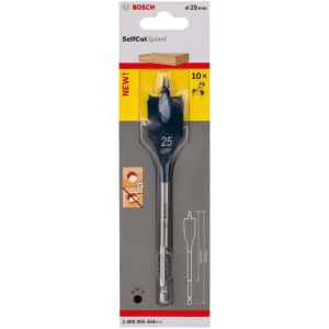 Bosch Self Cut Speed Spade Flat Wood Drill Bit Hexagon (25 x 152 mm) - 2608595494 - Kenya