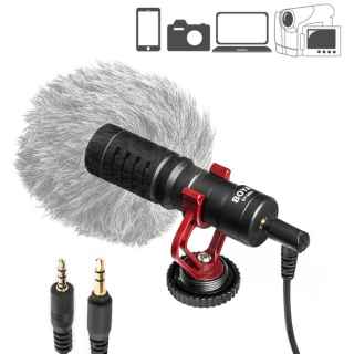 BOYA BY-MM1 Shotgun Video Microphone, Universal Compact On-Camera Mini Recording Mic - Kenya