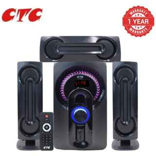 CTC CT-6001 3.1 Channel Multimedia Speaker System- MP3, SD Card, USB Slot - Kenya