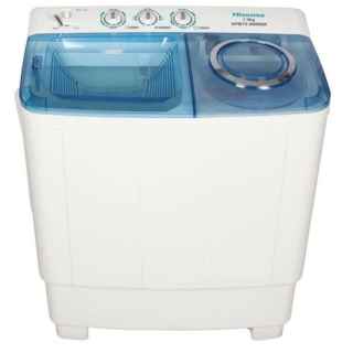 Hisense XPB75-2009SK Twin Tub 7.5KG Capacity Washing Machine - Kenya