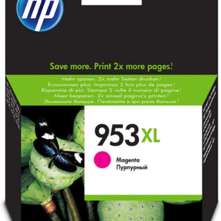 HP 953XL High Yield Magenta Original Ink Cartridge, F6U17AE - Kenya