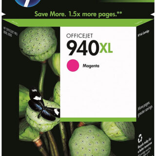 HP 940XL High Yield Magenta Original Ink Cartridge, C4908AE - Kenya