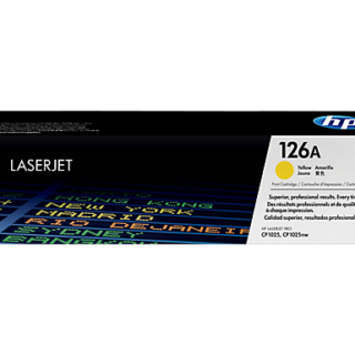 HP 126A Yellow Original LaserJet Toner Cartridge(CE312A) - Kenya