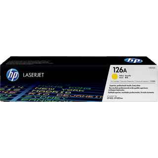 HP 126A Yellow Original LaserJet Toner Cartridge(CE312A) - Kenya