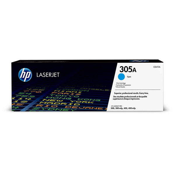 HP 305A Cyan Original LaserJet Toner Cartridge (CE411A) - Kenya