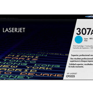 HP 307A Cyan Original LaserJet Toner Cartridge(CE741A) - Kenya