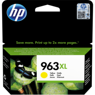 HP 963XL High Yield Yellow Original Ink Cartridge, 3JA28AE - Kenya
