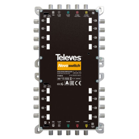 TELEVES Nevoswitch QUAD 5x5x16 CASCADE