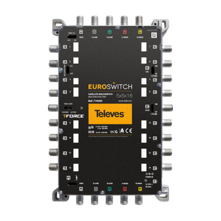 TELEVES Euroswitch 5x5x16 CASCADE