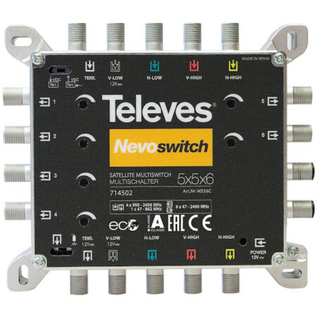 TELEVES Nevoswitch 5x5x6 CASCADE