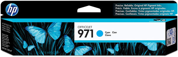 HP 971 Cyan Original Ink Cartridge, CN622AM - Kenya